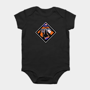 Black Panther Art - NASA Space Badge 84 Baby Bodysuit